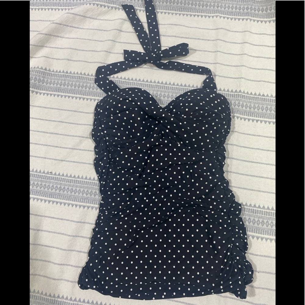 Jantzen Polka Dot Halter Top